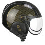 Casque de Ski Unisexe CGM EBI Noir Or Perlé - Taille L (59cm)