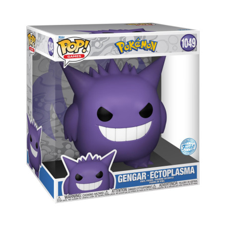 Figurine Funko Pop! Jumbo Gengar - Collection Pokémon en Vinyle