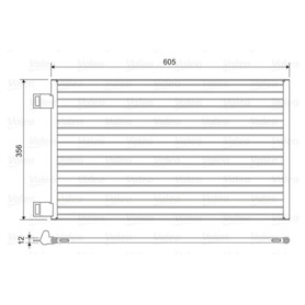 Condenseur de Climatisation Valeo 822553 - Remplacement Optimal