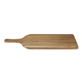 Planche à Découper en Bois Alpina - Plateau de Service Élégant 57x30 cm