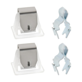 Lot de 2 Loquets de Porte de Sèche-Linge eMagTech Compatibles Whirlpool et Maytag