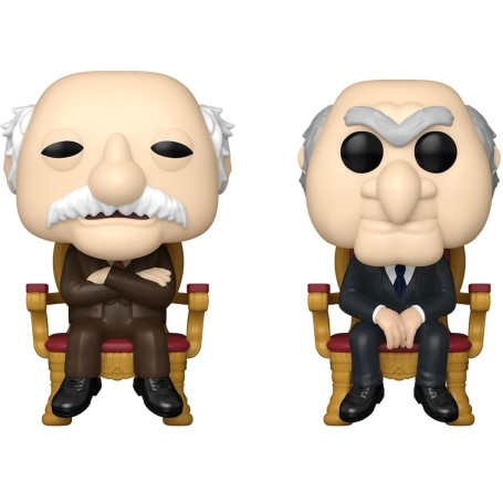Figurines Funko Pop! Waldorf & Statler - The Muppets (Lot de 2)