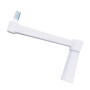 Manivelle Ergonomique pour Volet Roulant MICEL - Charge 40 kg - Finition Blanche