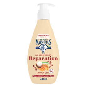 Lait Soin Hydratant Réparation 400ml - Le Petit Marseillais