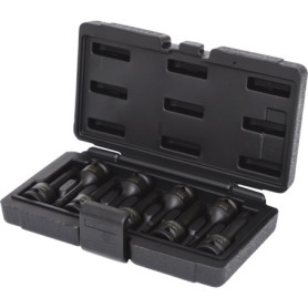 Jeu de douilles à chocs KS Tools 1/2" XZN - 9 pièces