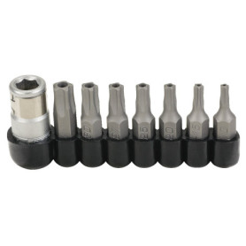 Jeu d'embouts KS Tools 911.1480 en acier inoxydable 6,35mm