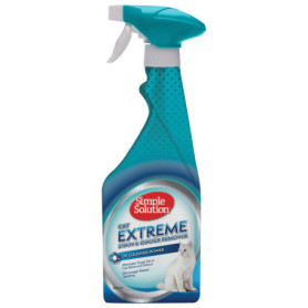 Simple Solution Nettoyant Enzymatique Anti-Odeurs pour Chats - Pack de 4