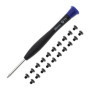Kit de 20 Vis M2 x 3 Torx T5 pour Ordinateurs Portables ECSiNG