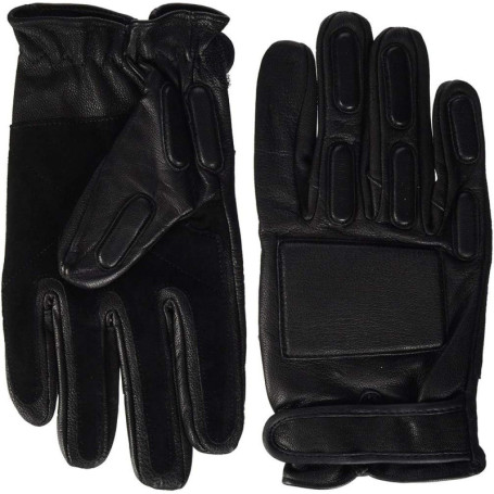 Gants de Sécurité Mil-Tec Sec Noir avec Rembourrage - Tailles S à XXL