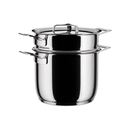 Cuiseur à Pâtes en Acier Inoxydable Alessi - Pratique et Élégant