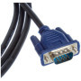 Câble VGA AKYGA 1,8 m pour Moniteur et PC - Connecteur Mâle Noir