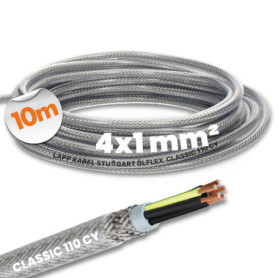 Câble de Commande Blindé Lapp Ölflex Classic 110 CY 4x1 mm²