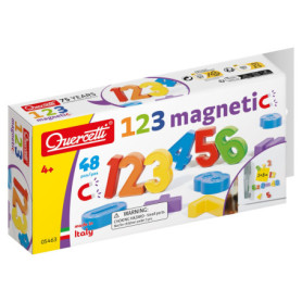Chiffres Magnétiques Quercetti - Jouet Éducatif Multicolore pour Enfants