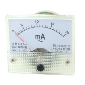 Amperemètre Analogique Sourcingmap 2.5A 0-20mA avec Fonction de Réglage