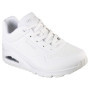 Skechers Femme Uno Stand Air - Sneakers Fashion Confortables en White Durabuck