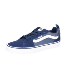 Vans Filmore Sneakers Basses en Suède et Toile pour Homme - Bleu Vintage