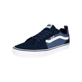 Vans Filmore Sneakers Basses en Suède et Toile pour Homme - Bleu Vintage