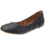 Ballerines à Enfiler Femme en Simili Cuir Bleu Marine - Amazon Essentials