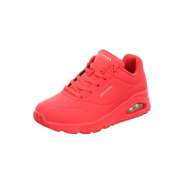 Baskets Femme Skechers Uno Stand Air Rouge - Confort et Style