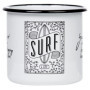 Tasse Émail SURF Design Planche de Surf - 300ml - MUGSY
