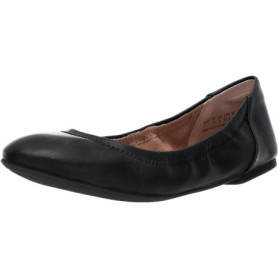 Ballerines à Enfiler Femme en Faux Cuir Noir - Amazon Essentials
