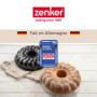 Moule à Pain Couronne Zenker en Acier Antiadhésif - 32 x 9 cm