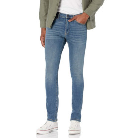 Jean Stretch Skinny Homme - Bleu Moyen Vintage