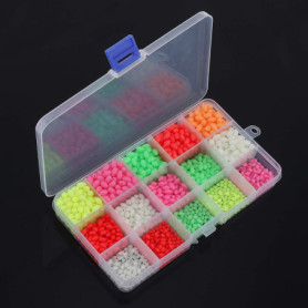 Kit de 1500 Perles de Pêche Lumineuses et Colorées - OriGlam
