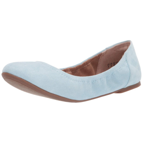 Ballerines Flexibles à Enfiler Femme - Bleu Clair - Amazon Essentials