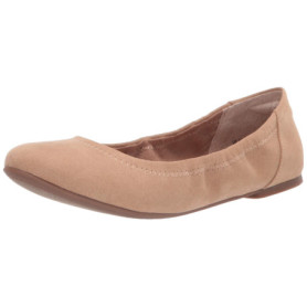 Ballerines Plates Confortables en Microsuède Havane pour Femmes - Amazon Essentials