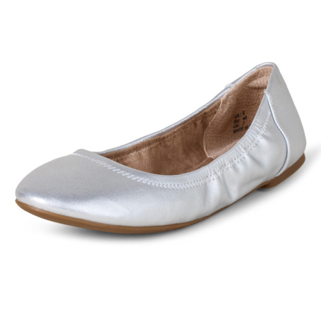 Ballerines Argentées Femme Amazon Essentials - Confort et Élégance