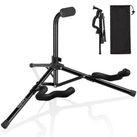 Support de guitare pliable en métal CAHAYA pour instruments de musique