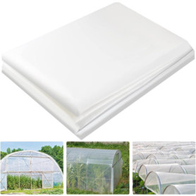 Feuille de Polyéthylène Extra-Épaisse 2x3m pour Jardinage et Protection