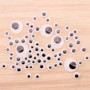 Lot de 400 yeux mobiles ronds en plastique pour scrapbooking et artisanat