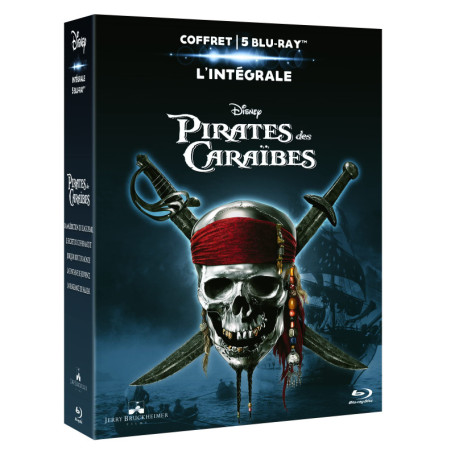 Coffret Intégral Pirates des Caraïbes - 5 Films Épiques en DVD