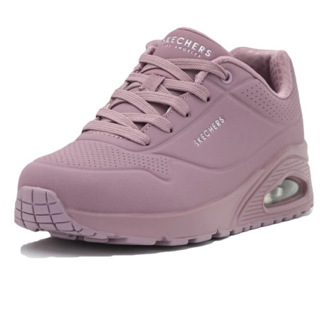 Baskets Skechers Femme Uno Stand Air Dk Mauve - Confort et Style