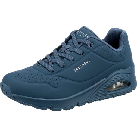Baskets Femme Skechers Uno Stand Air Bleu - Confort et Style