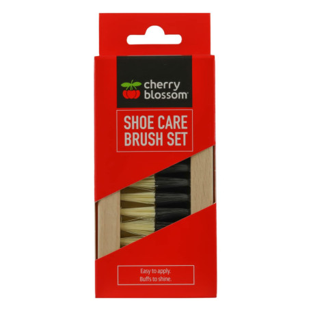 Ensemble de Brosses à Chaussures Cherry Blossom - Pack de 2