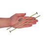 Lot de 12 vis à bois galvanisées Marcopol - Tête Torx 6x200 mm