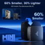 Mini PC NiPoGi Essenx E1 - Intel Alder Lake N95, 16Go RAM, 256Go SSD, Dual Display 4K