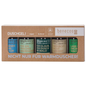 Mini Set Douche Végétalien Benecosbio - Écologique et Pratique