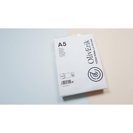 Lot de 100 Feuilles de Papier A5 Blanc - OLIVERIK
