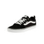 Baskets Vans Filmore Homme en Suède et Toile Noir et Blanc