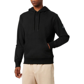 Hoodie à Capuche Calvin Klein Jeans Noir pour Homme