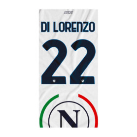 Serviette de Plage Unisexe SSC Napoli Lorenzo - Blanc