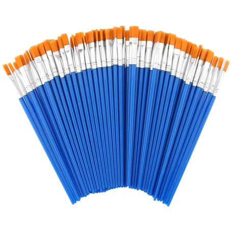 Lot de 60 Pinceaux de Peinture PUCSIQ - Aquarelle et Acrylique pour Artistes