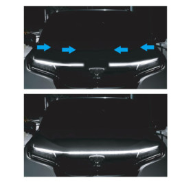 Bande Lumineuse LED Simoni Racing pour Voiture - 120 cm, Étanche et Flexible