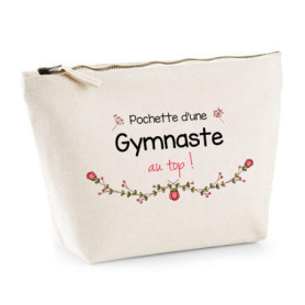 Trousse Vintage en Coton - Idéale pour Maquillage et Accessoires