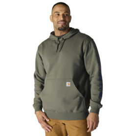 Sweat à Capuche Carhartt Olive pour Homme - Confort et Style