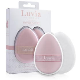 Luvia Lot de 2 Pompons à Poudre Réversibles - Finition Impeccable